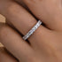 Louily Gorgeous Radiant Cut Women's Wedding Band - louilyjewelry