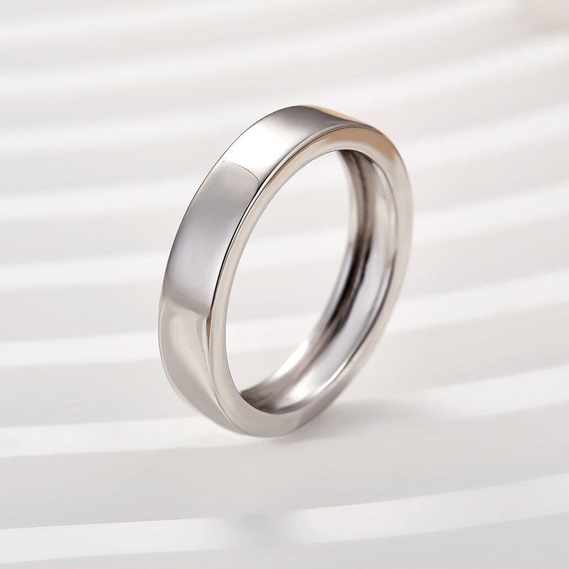 Louily Classic Yellow Gold Wide Wedding Band - louilyjewelry