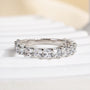 Louily Gorgeous Radiant Cut Women's Wedding Band - louilyjewelry
