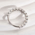 Louily Gorgeous Radiant Cut Women's Wedding Band - louilyjewelry