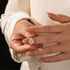 Louily Moissanite 2.0~4.0 Carat Round Cut Promise Ring - louilyjewelry