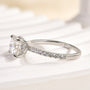 Louily Moissanite 2.0 Carat Cushion Cut Engagement Ring - louilyjewelry