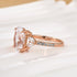 Louily Sparkle Five Stone Yellow Gold Oval Cut Engagement Ring In Sterling Silver - louilyjewelry