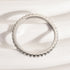 Louily Moissanite 0.5 Ct Full Eternity Thin Wedding Band For Women - louilyjewelry