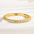Louily Classic Full Eternity Thin Wedding Band For Women In Sterling Silver - louilyjewelry