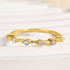 Louily Moissanite 0.2 Ct Round Cut Women's Wedding Band - louilyjewelry
