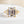 Louily Luxury Three Stone Emerald Cut Engagement Ring