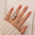Louily Elegant 4.5Ct Radiant Cut Engagement Ring Promise Ring For Her - louilyjewelry