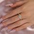 Louily Moissanite 2.0 Carat Cushion Cut Engagement Ring - louilyjewelry