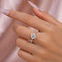 Louily Timeless Moissanite 2.0 Carat Round Cut Engagement Ring - louilyjewelry