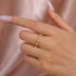 Louily Moissanite 0.2 Ct Round Cut Women's Wedding Band - louilyjewelry