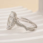 Louily Unique Marquise Cut Twist Engagement Ring For Women - louilyjewelry