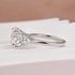 Moissanite 4.0Ct Round Cut Three Stone Engagement Ring Travel Ring In Sterling Silver - louilyjewelry