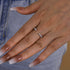 Louily Dainty Open Wedding Band In Sterling Silver - louilyjewelry