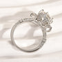 Moissanite 2.0 Carat Engagement Ring Promise Ring For Women - louilyjewelry