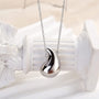 Louily Minimalist Teardrop Necklace In Sterling Silver - louilyjewelry