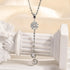 Louily Fashion Moissanite Round Cut Pendant Necklace - louilyjewelry