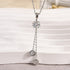 Louily Fashion Moissanite Round Cut Pendant Necklace - louilyjewelry