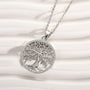 Louily Moissanite Creative Tree of Life Necklace - louilyjewelry