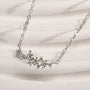 Louily Moissanite Lovely Gypsophila Moissanite Pendant Necklace - louilyjewelry