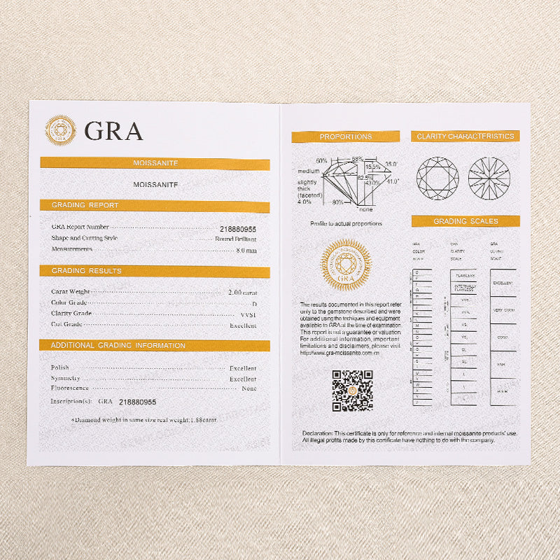 Louily Yellow Gold Moissanite 2.0 Carat Engagement Ring For Women - louilyjewelry