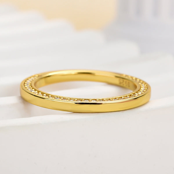 Louily Unique Wedding Band For Women