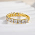 Louily Gorgeous Radiant Cut Women's Wedding Band - louilyjewelry