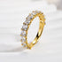 Louily Gorgeous Radiant Cut Women's Wedding Band - louilyjewelry
