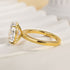 Louily Luxury Crushed Ice Oval Cut Engagement Ring - louilyjewelry