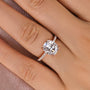 Louily Moissanite 3.0 Ct Cushion Cut Engagement Ring For Women - louilyjewelry