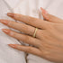 Louily Moissanite 2.0 Ct X Criss Cross Wedding Band - louilyjewelry