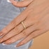 Louily Moissanite 2.0 Ct X Criss Cross Wedding Band - louilyjewelry