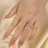 Louily Eternity Round Cut Simulated Diamond Wedding Band In Sterling Silver - louilyjewelry