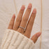 Louily Simplicity Women's Wedding Band In Sterling Silver - louilyjewelry