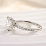 Louily Moissanite 3.0 Ct Cushion Cut Engagement Ring For Women - louilyjewelry