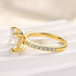 Louily Moissanite 3.0 Ct Cushion Cut Engagement Ring For Women - louilyjewelry
