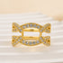 Louily Vintage Round Cut Jacket Wedding Band For Women In Sterling Silver - louilyjewelry