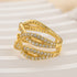 Louily Vintage Round Cut Jacket Wedding Band For Women In Sterling Silver - louilyjewelry