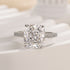 Louily Exclusive Cushion Cut Women's Engagement Ring In Sterling Silver - louilyjewelry
