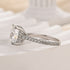 Louily Exclusive Cushion Cut Women's Engagement Ring In Sterling Silver - louilyjewelry