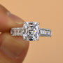 Louily Outstanding Cushion Cut Engagement Ring - louilyjewelry