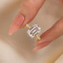 Louily Desirable Emerald Cut Engagement Ring - louilyjewelry