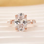 4.5Ct Oval Cut Engagement Ring Promise Ring For Her - louilyjewelry