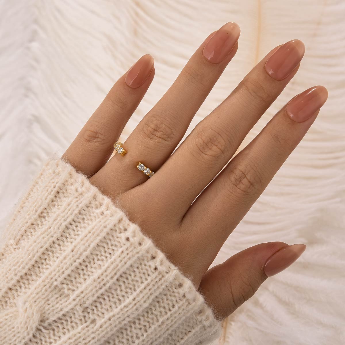 1.3Ct Open Round Cut Eternity Wedding Band In Sterling Silver