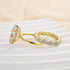Louily Special 3.0Ct Marquise Cut Wedding Set - louilyjewelry