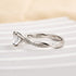 Louily 1.25 Carat Twist Round Cut Engagement Ring In Sterling Silver - louilyjewelry
