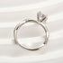 Louily 1.25 Carat Twist Round Cut Engagement Ring In Sterling Silver - louilyjewelry