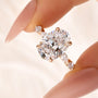 4.5Ct Oval Cut Engagement Ring Promise Ring For Her - louilyjewelry