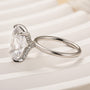 Louily 5.0Ct Emerald Cut Engagement Ring For Women - louilyjewelry