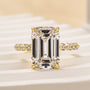 Louily Desirable Emerald Cut Engagement Ring - louilyjewelry